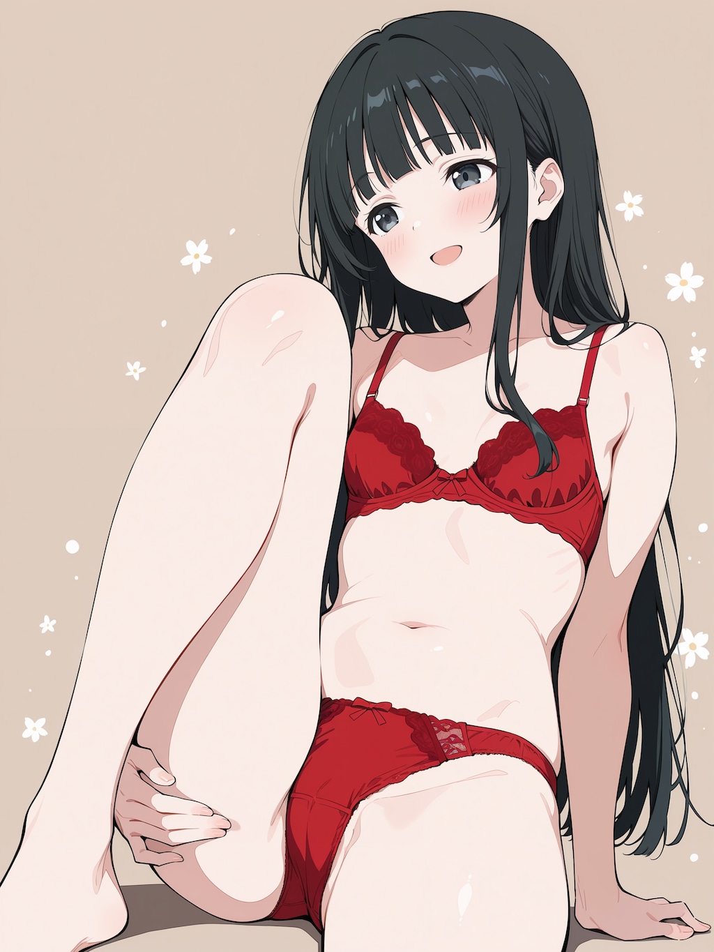真由ちゃんの下着姿