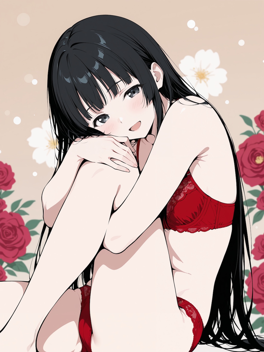 真由ちゃんの下着姿