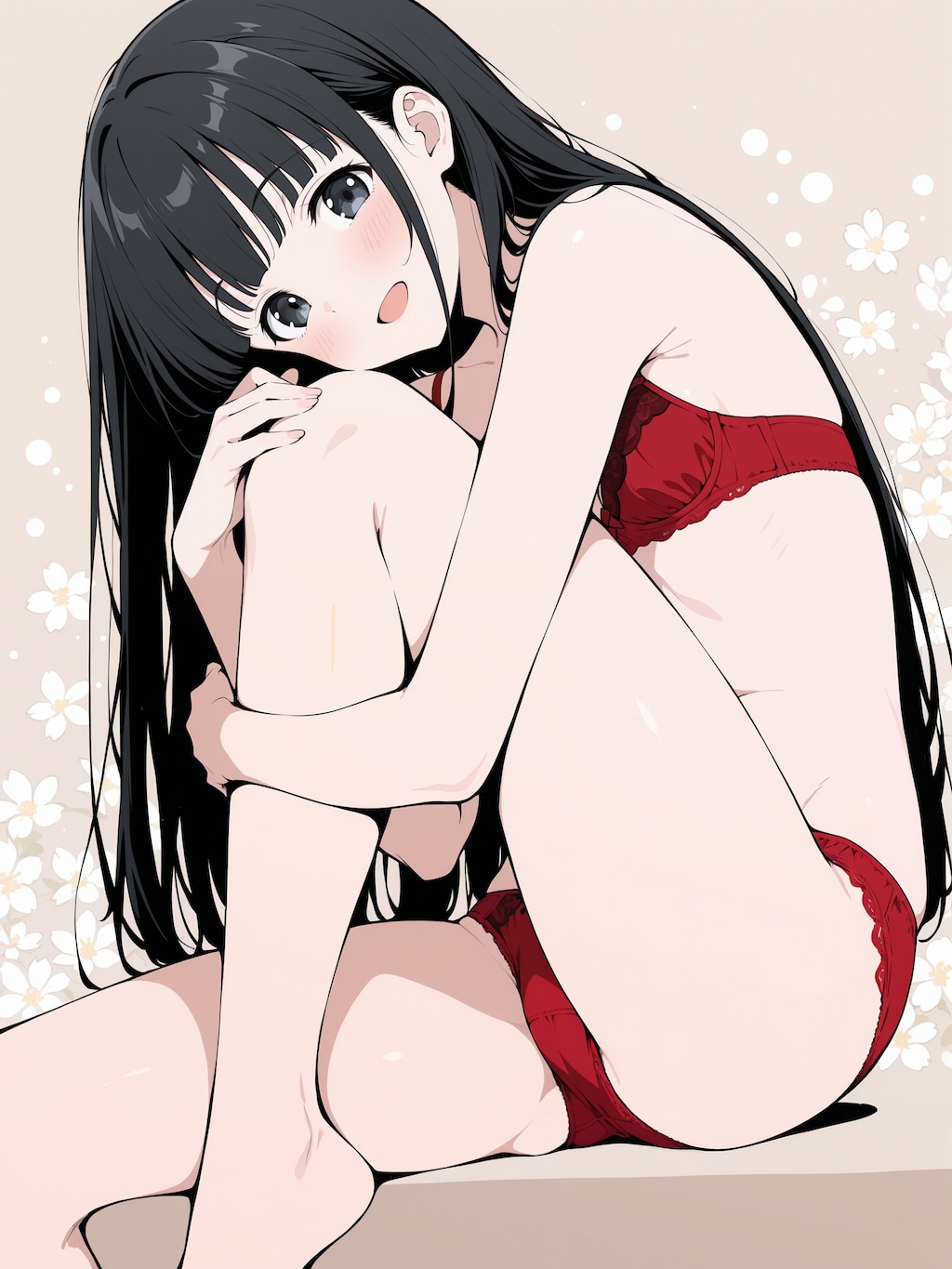 真由ちゃんの下着姿