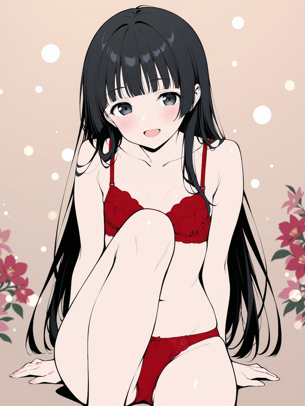 真由ちゃんの下着姿