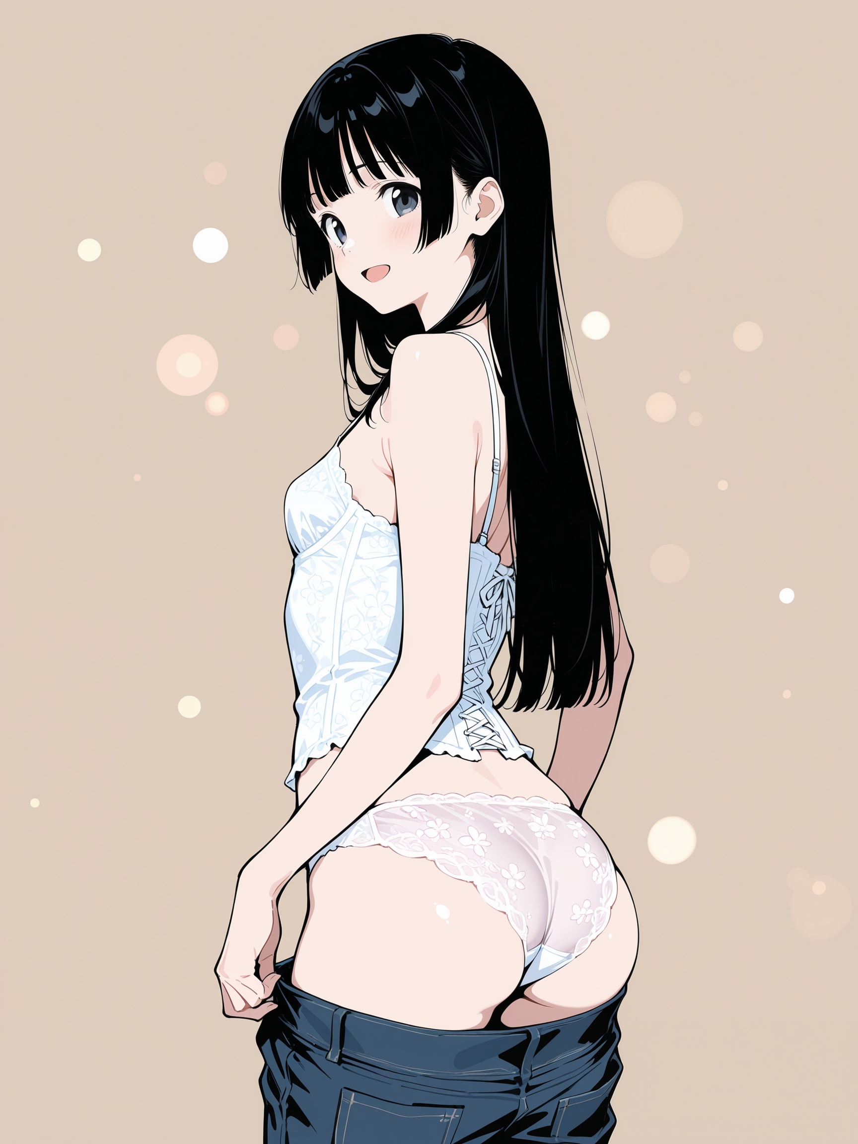 真由ちゃんの下着姿