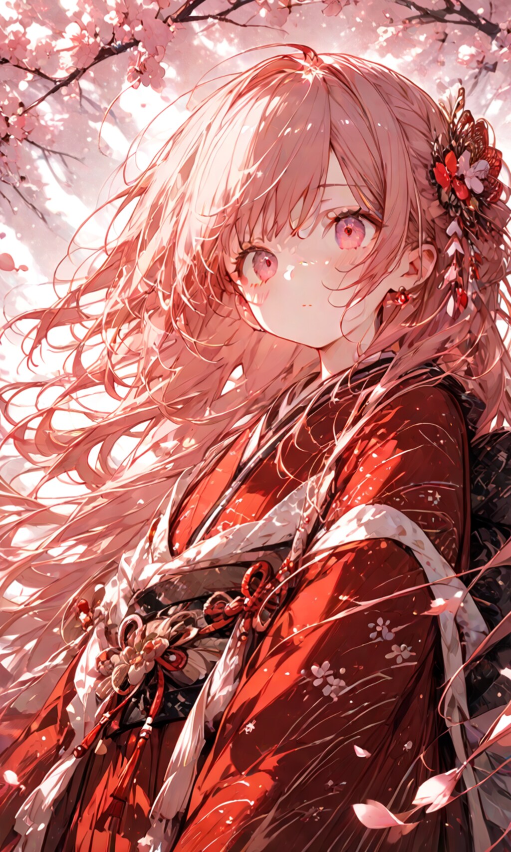 乱れ桜