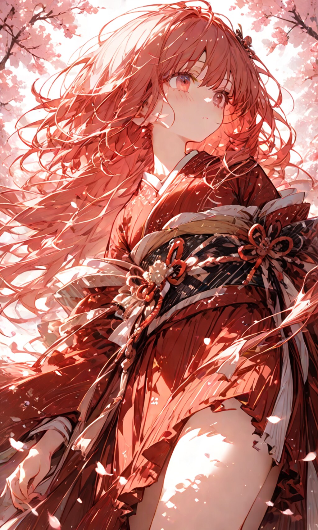 乱れ桜