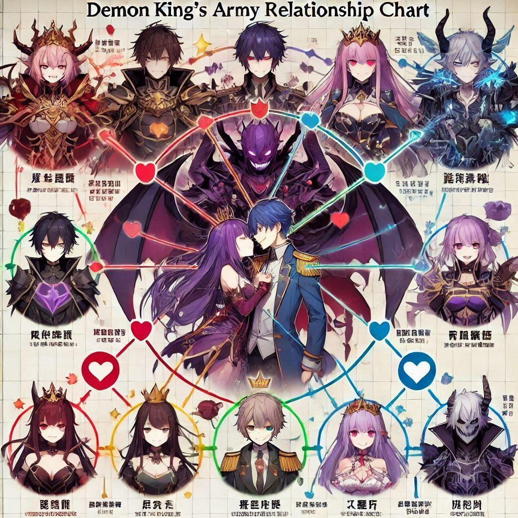 魔王軍の相関図
