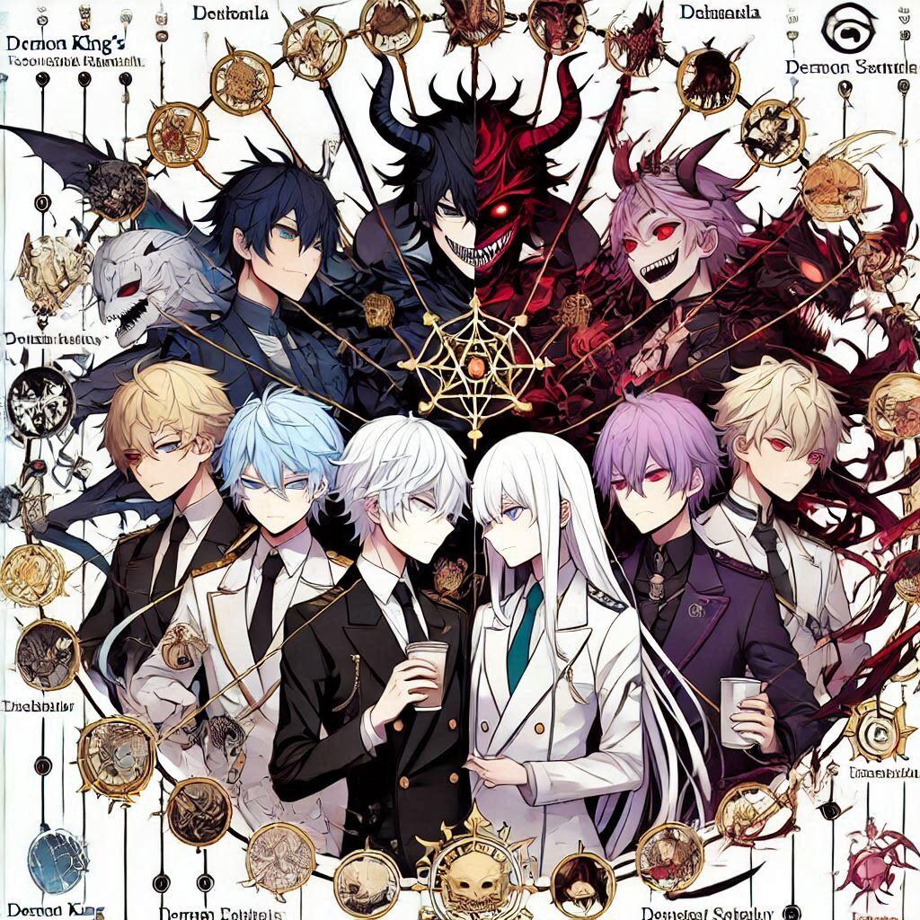 魔王軍の相関図
