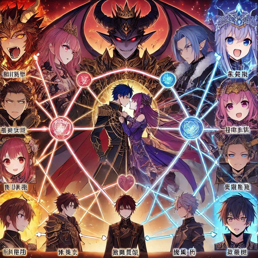 魔王軍の相関図
