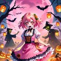 ハロウィンのゾンビ娘ちゃん 2枚目