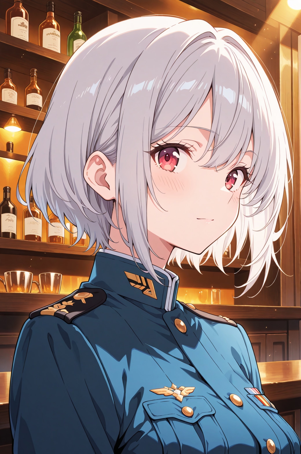 軍服の美人さん | の人気AIイラスト・グラビア
