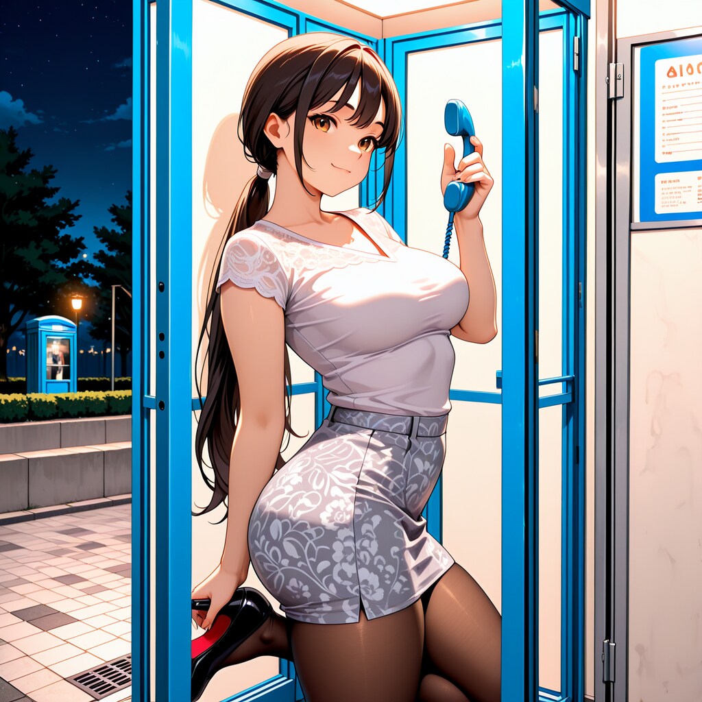 アッシーを呼ぶお姉さん