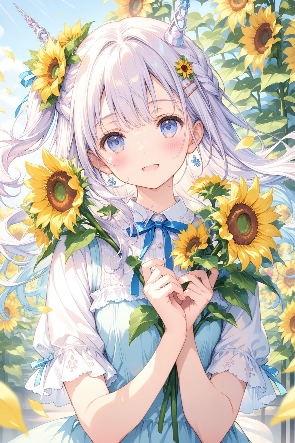 鈴鹿姫✧向日葵 | の人気AIイラスト・グラビア