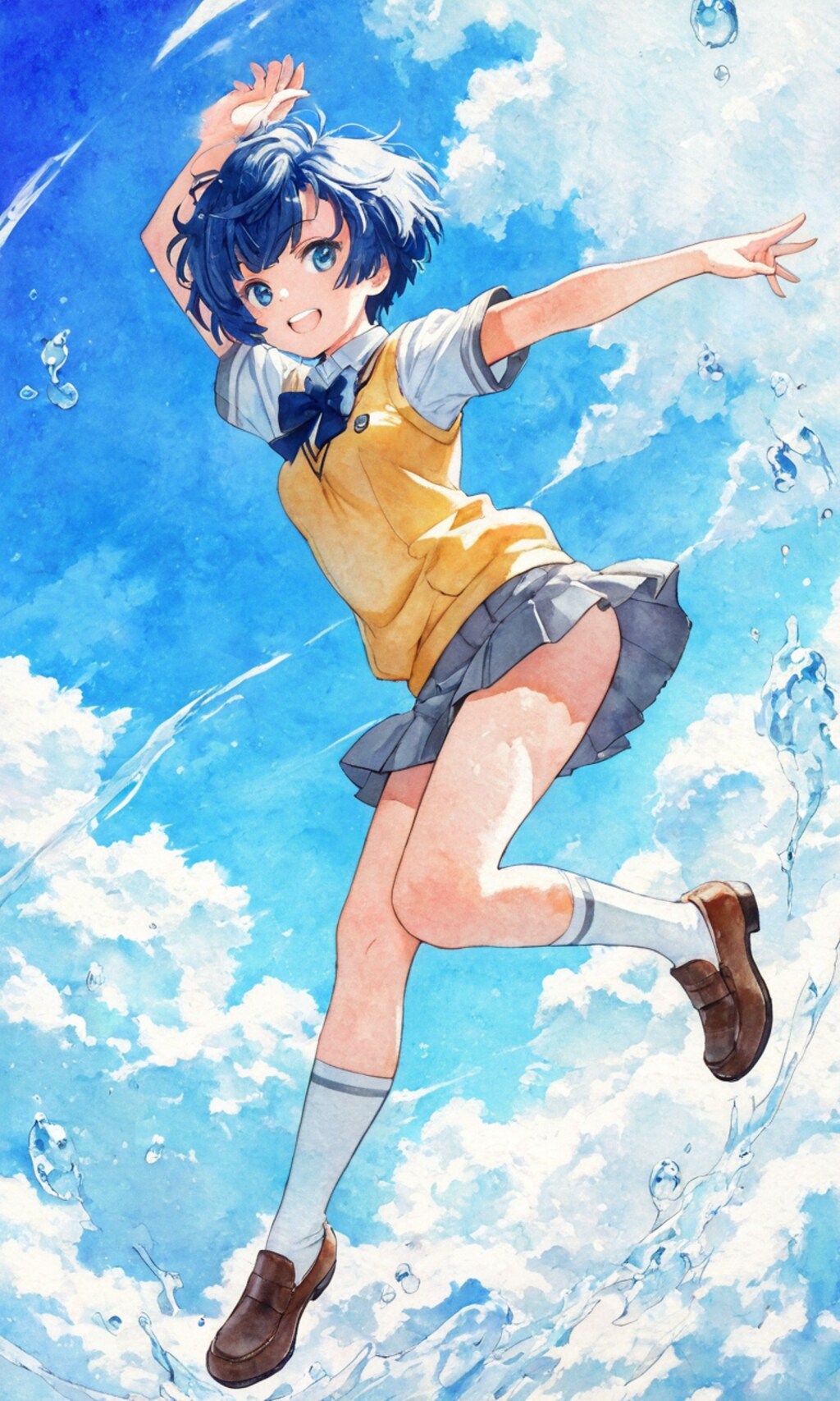 飛んだり跳ねたり柑菜ちゃん