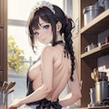 男の夢：裸エプロン編 3枚目