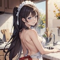 男の夢：裸エプロン編 2枚目