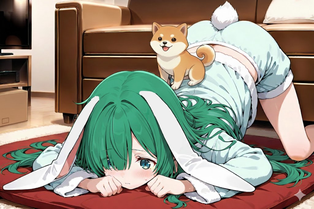 シバ、お座り！_20251212 | の人気AIイラスト・グラビア