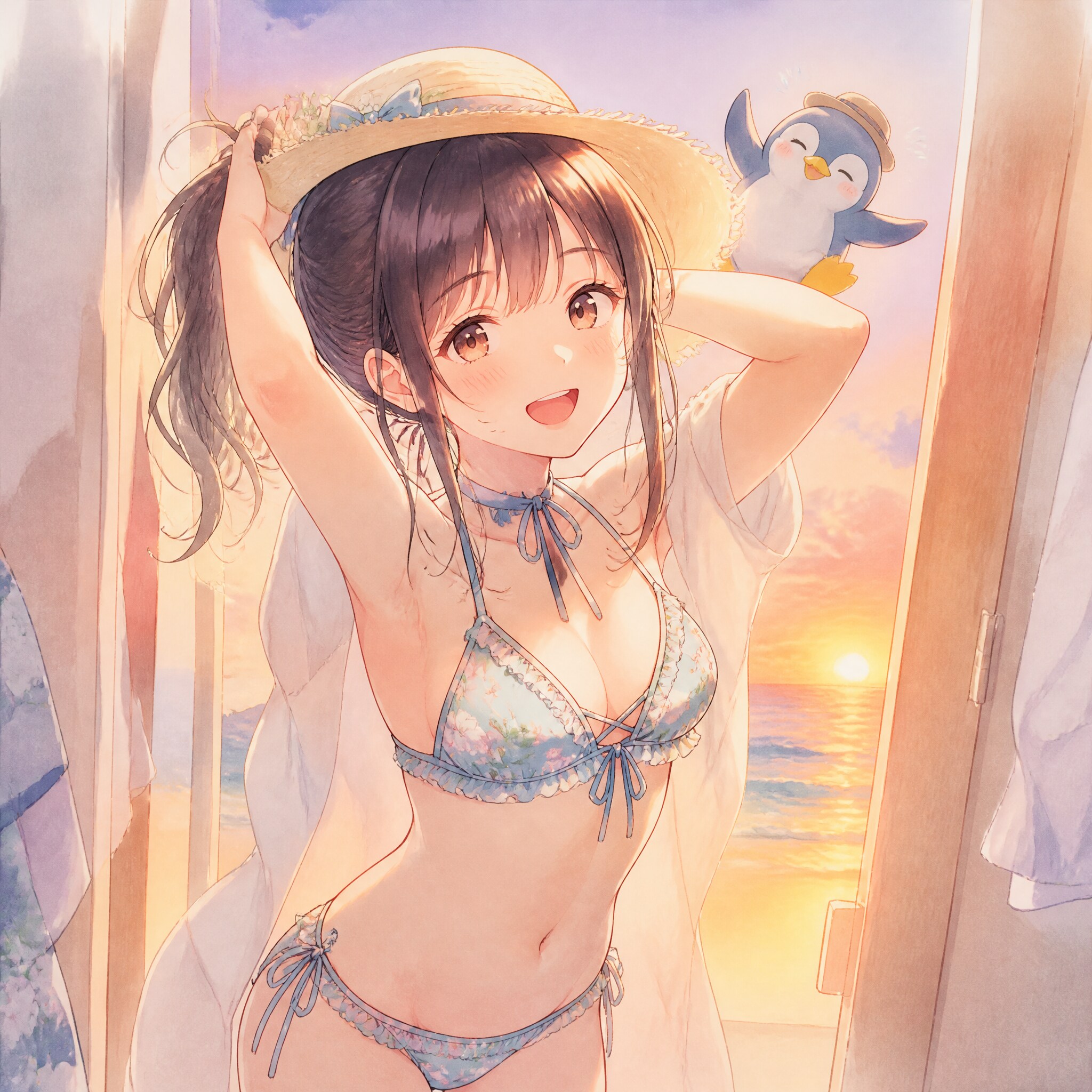 夕暮れ（４）3時のアイドル　GPTimages2.0