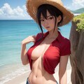 海賊王に俺はなる！ルフィ女体化 7枚目