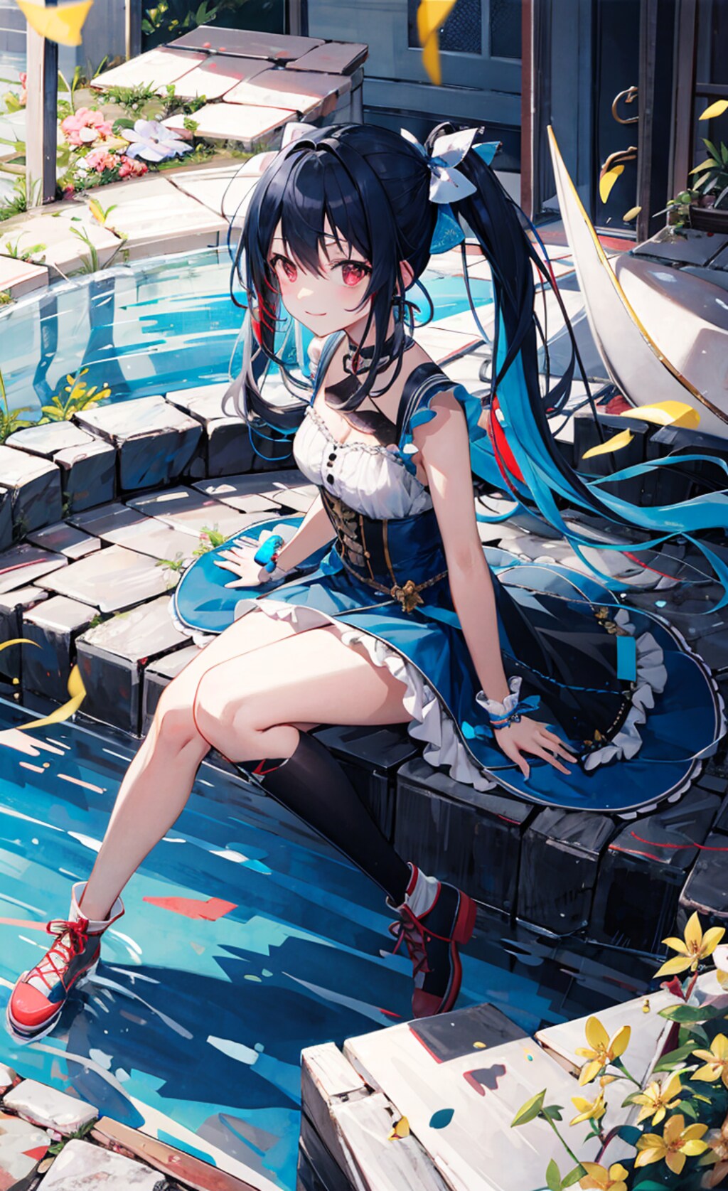 避暑中のお嬢様