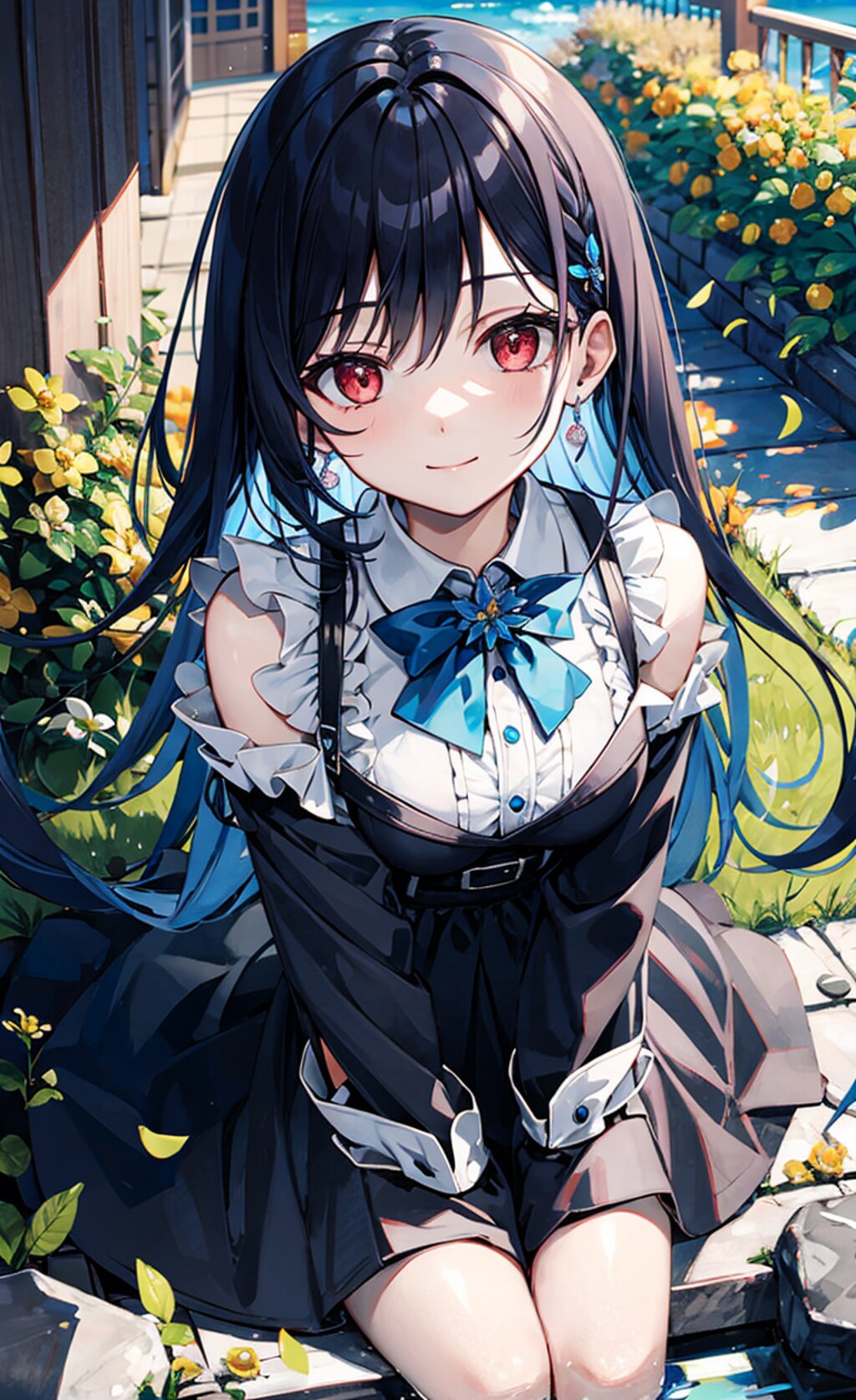避暑中のお嬢様
