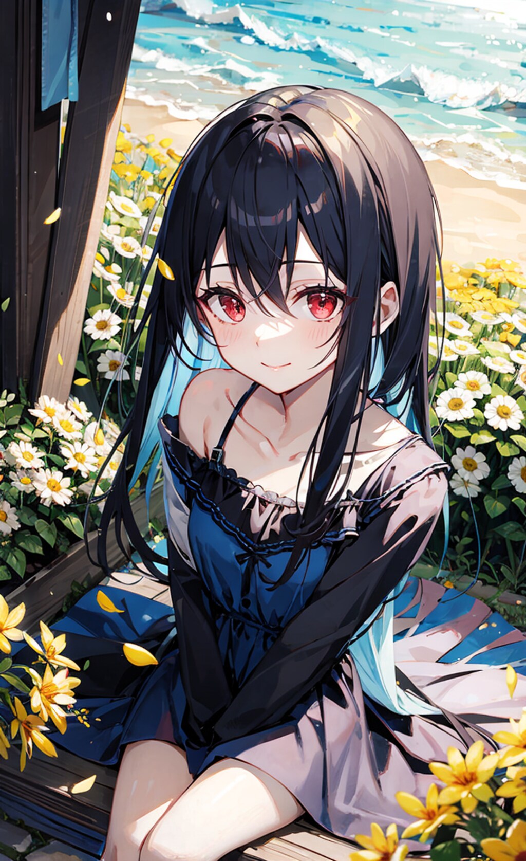 避暑中のお嬢様