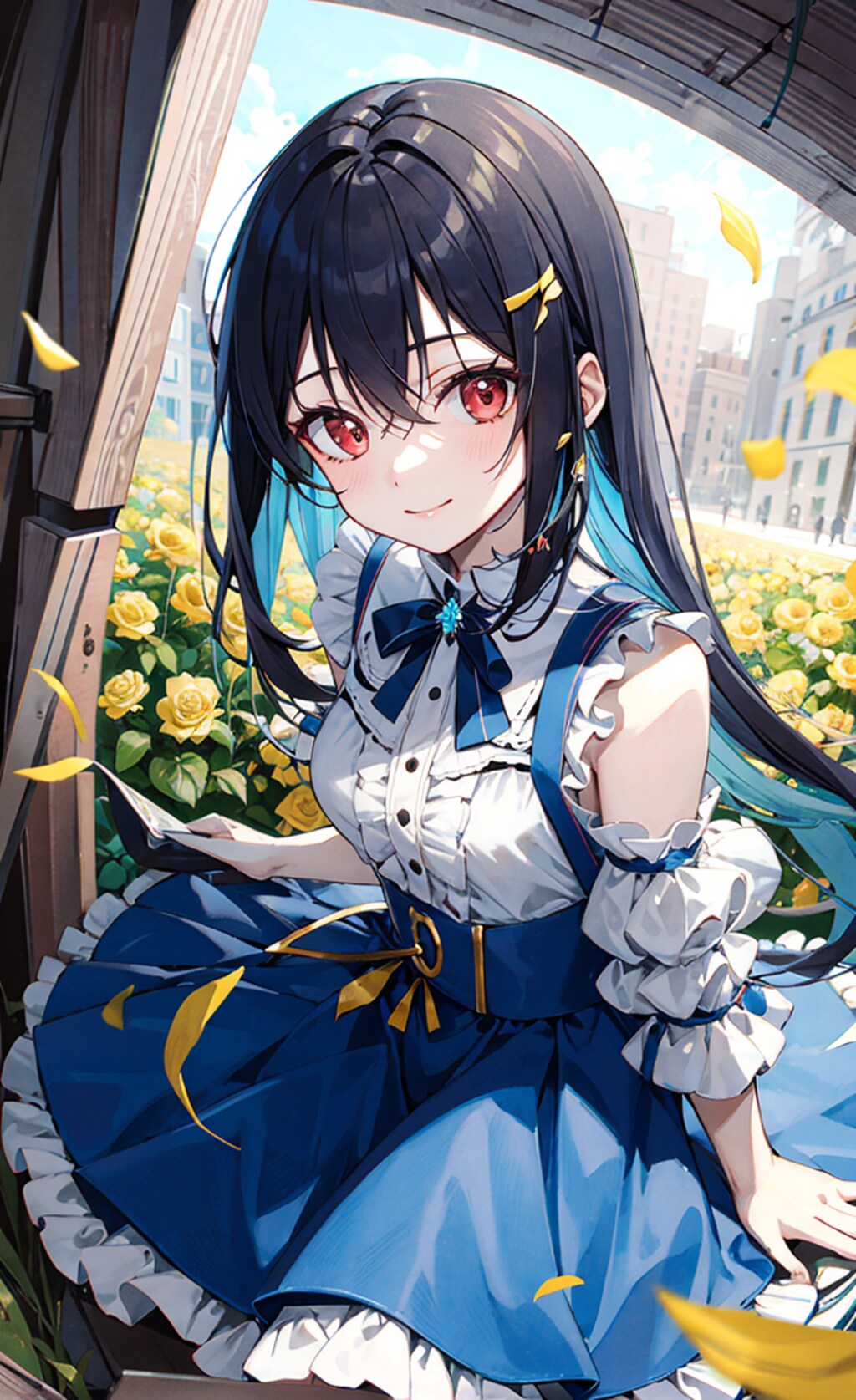 避暑中のお嬢様