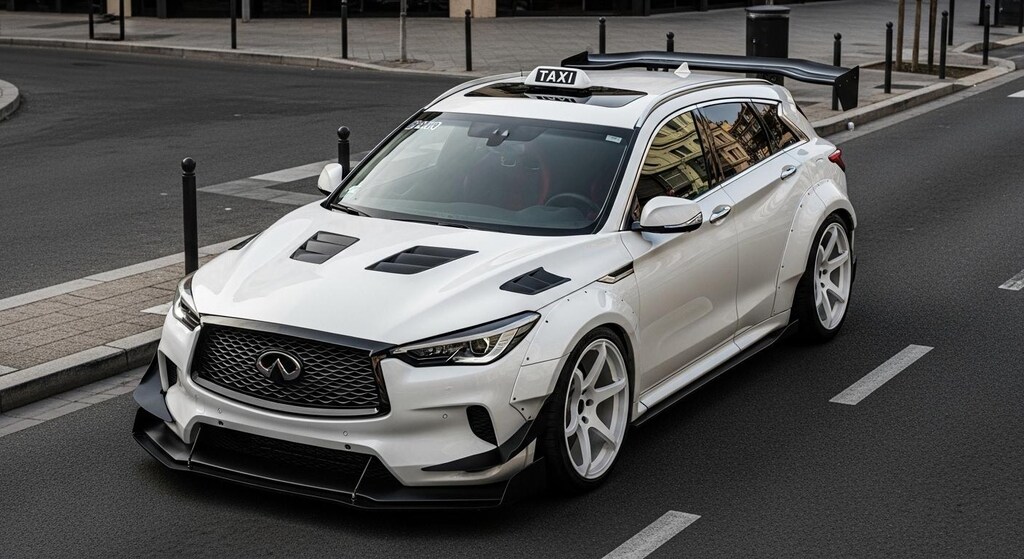 インフィニティFXタクシーのドリ車
