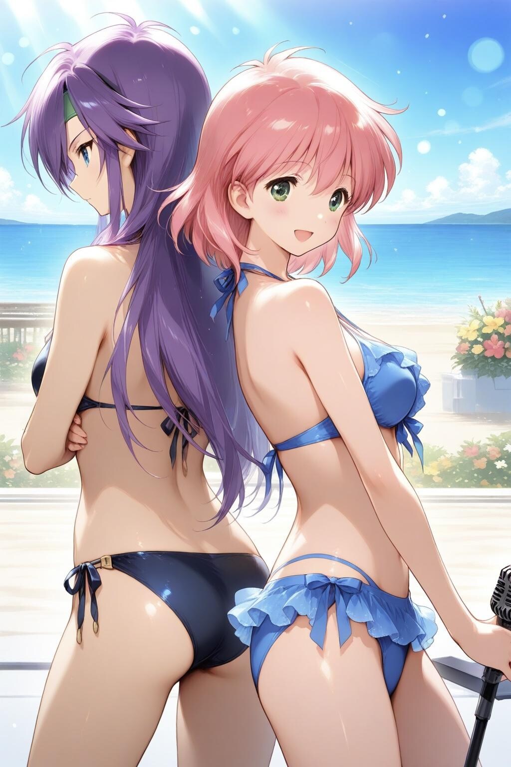 二人のステージ