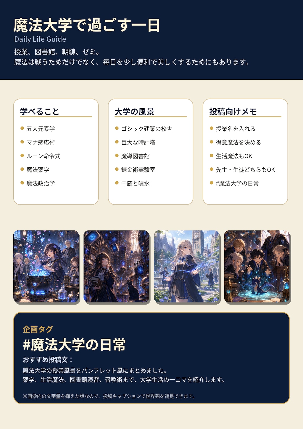 魔法大学キャンパスガイド
