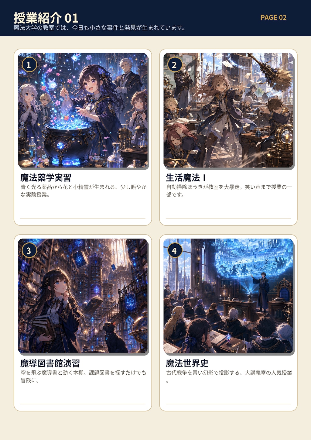 魔法大学キャンパスガイド