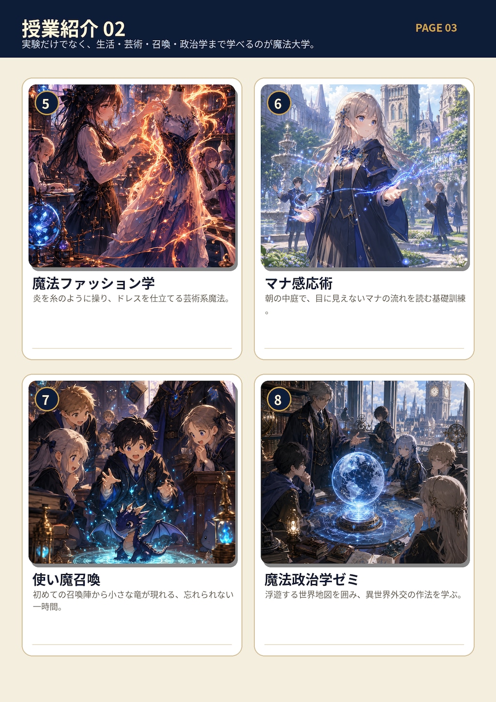 魔法大学キャンパスガイド