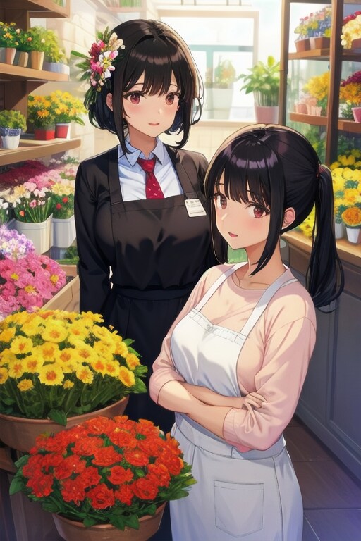 花屋店員 2