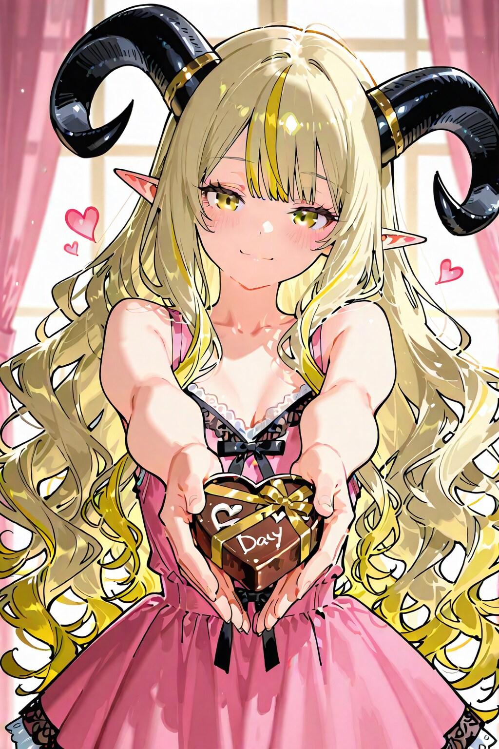 ほれ、受け取るのじゃ♪_20260212 | の人気AIイラスト・グラビア