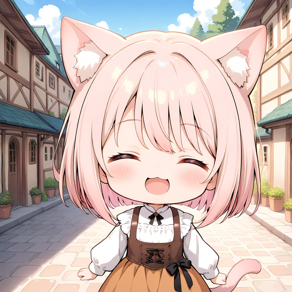📒LovelyFantasy・街で情報収集