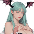 おっぱい見せてくれるモリガン 2枚目