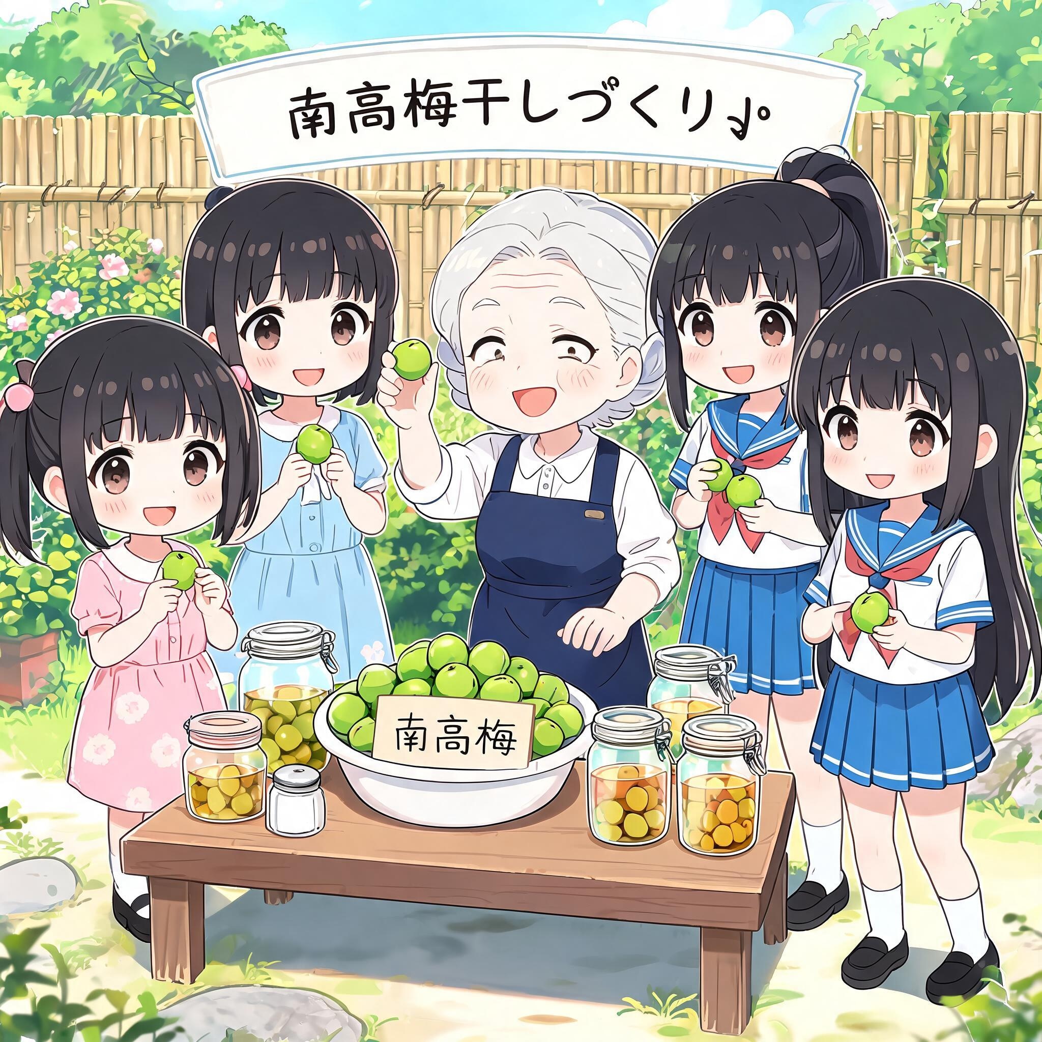 梅干し作り体験！１