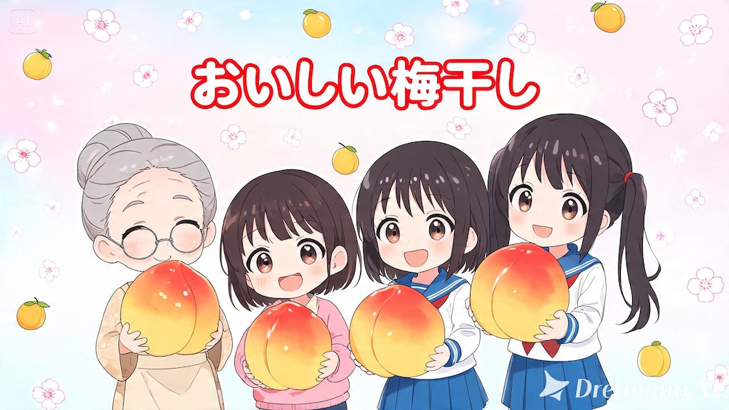 梅干し作り体験！１