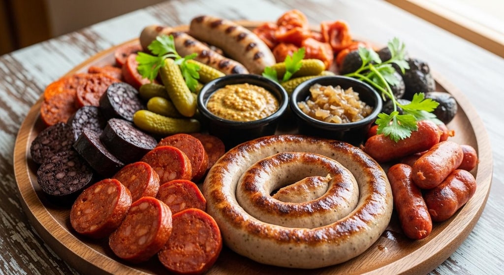 ソーセージ盛り合わせ