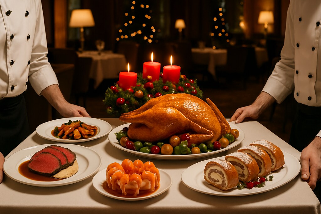 お腹減った・・・クリスマスのディナー