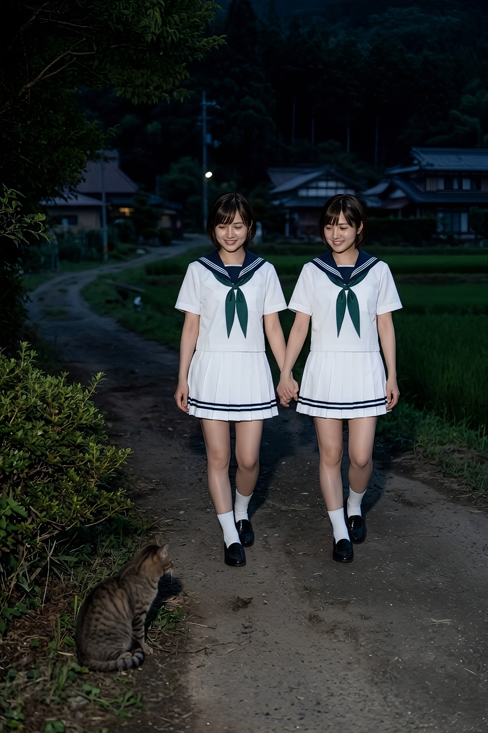 夕涼みのお散歩