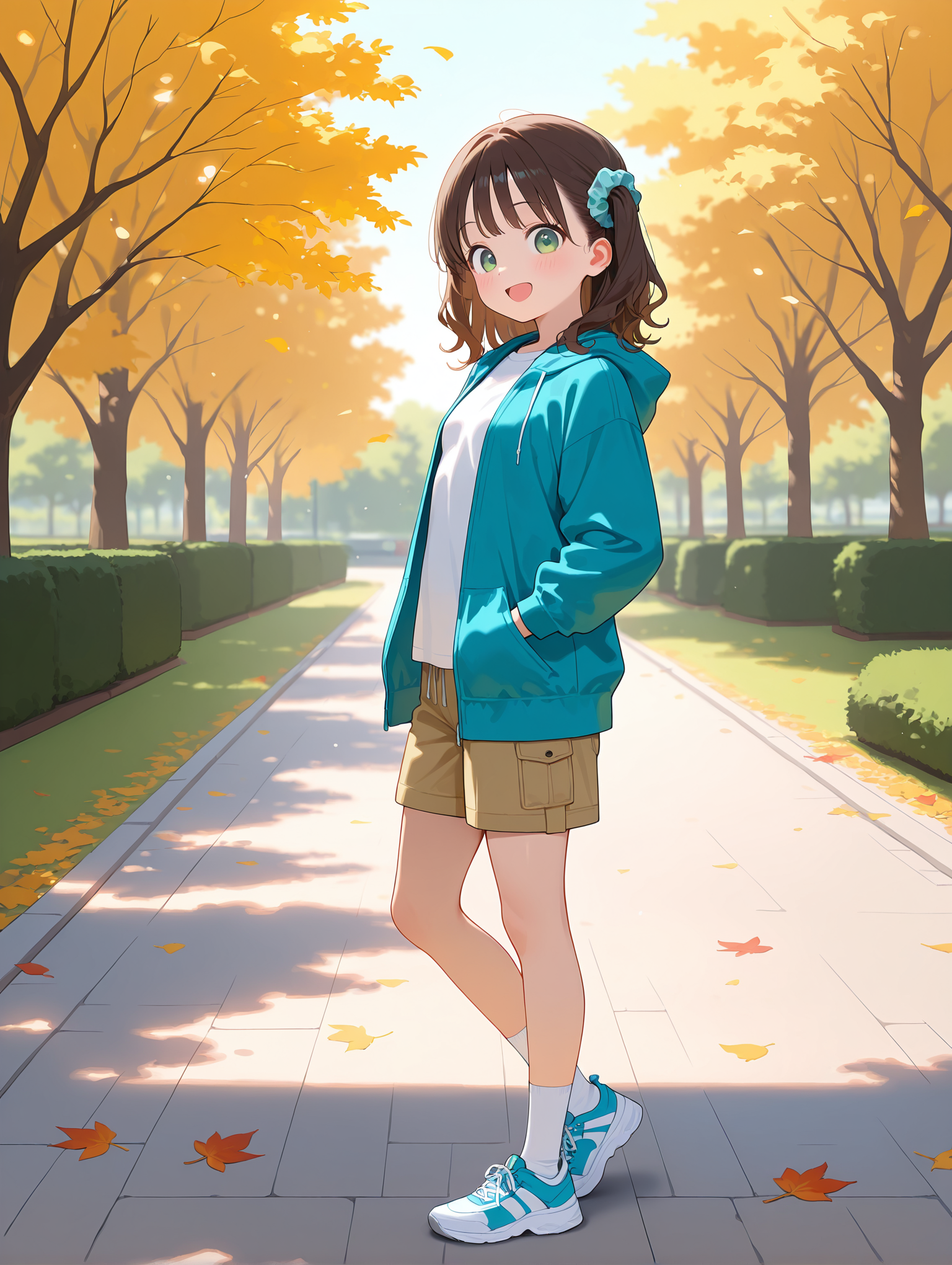 パーカーを着たホカちゃん | の人気AIイラスト・グラビア