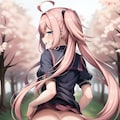 淫乱ピンクなお花見 2枚目