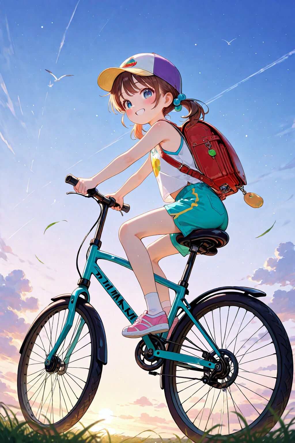 一輪車なんて幻だったんだ・・ | の人気AIイラスト・グラビア