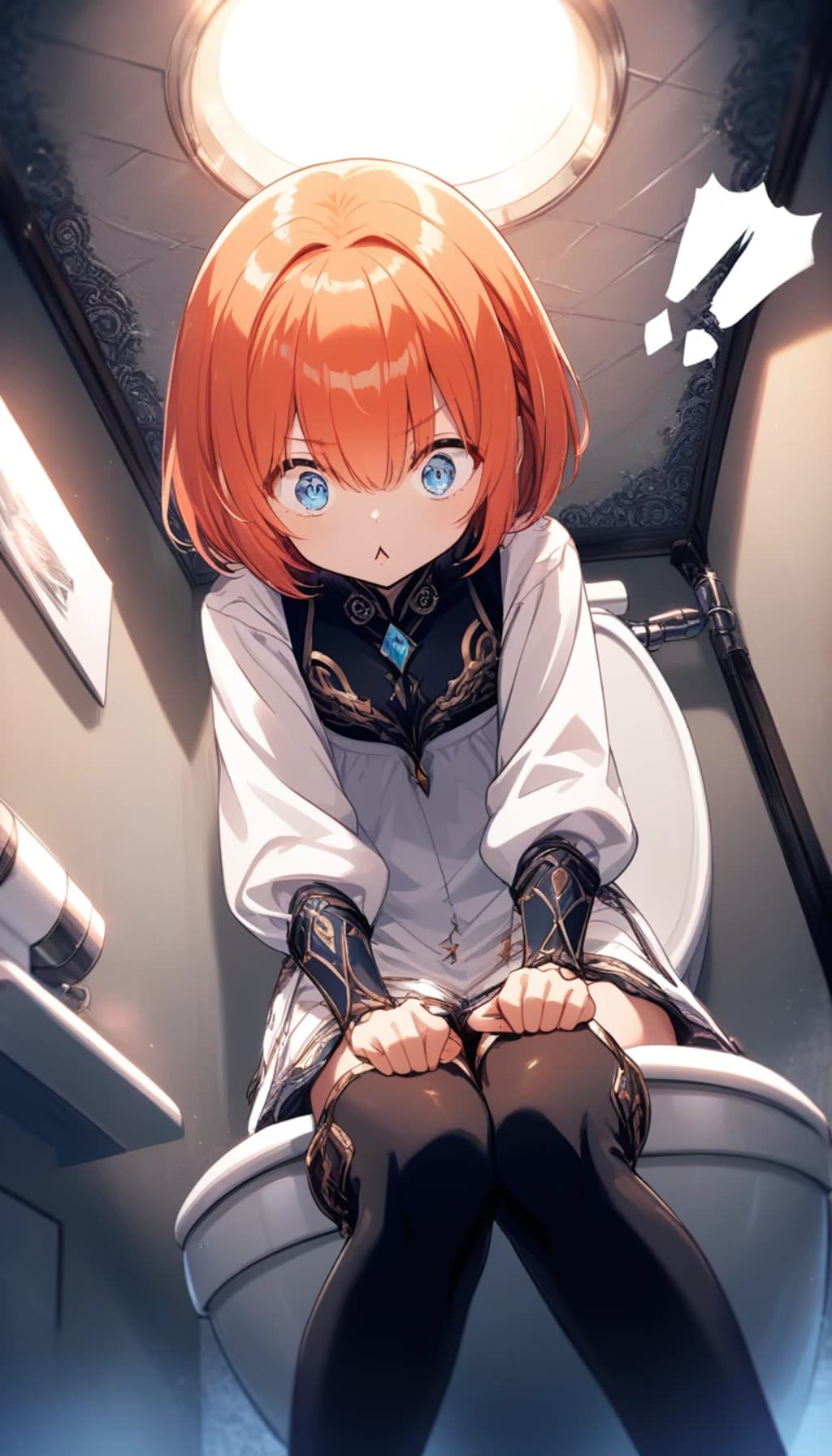 異世界SOS!!（前兆）『これは……神託？　よりよってなんでこのタイミング……』（男の娘な聖騎士）