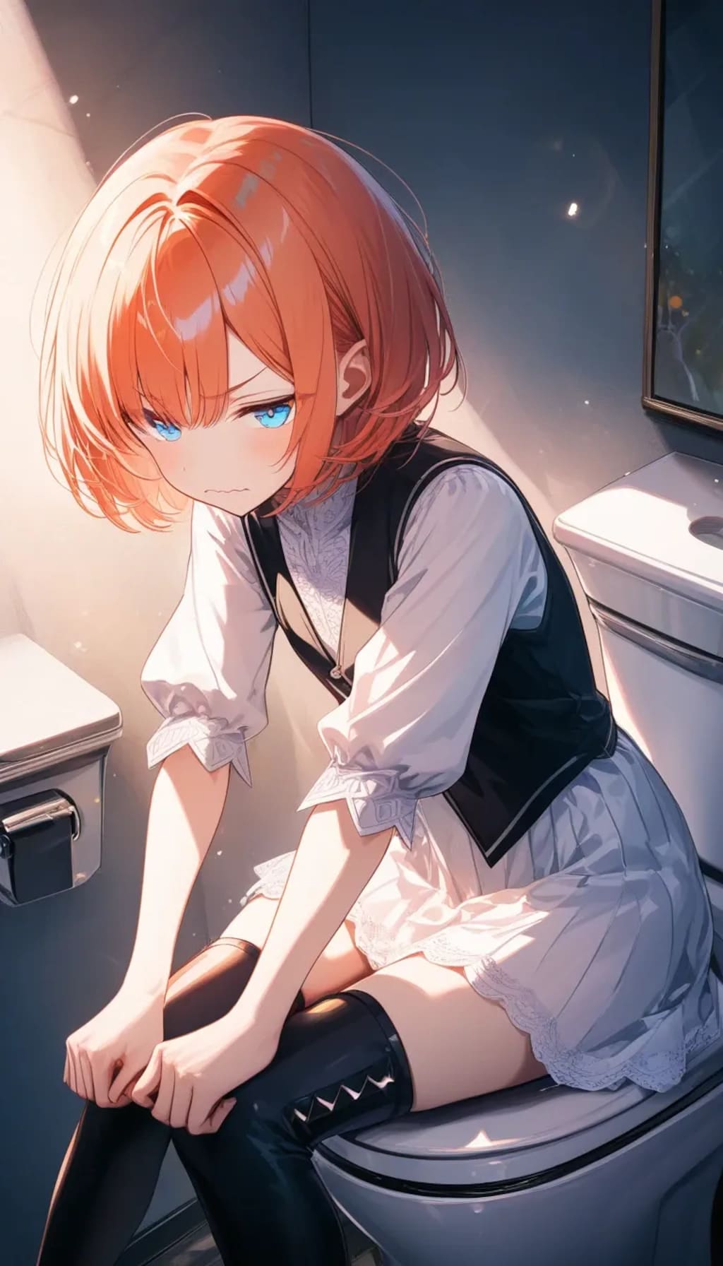 異世界SOS!!（前兆）『これは……神託？　よりよってなんでこのタイミング……』（男の娘な聖騎士）