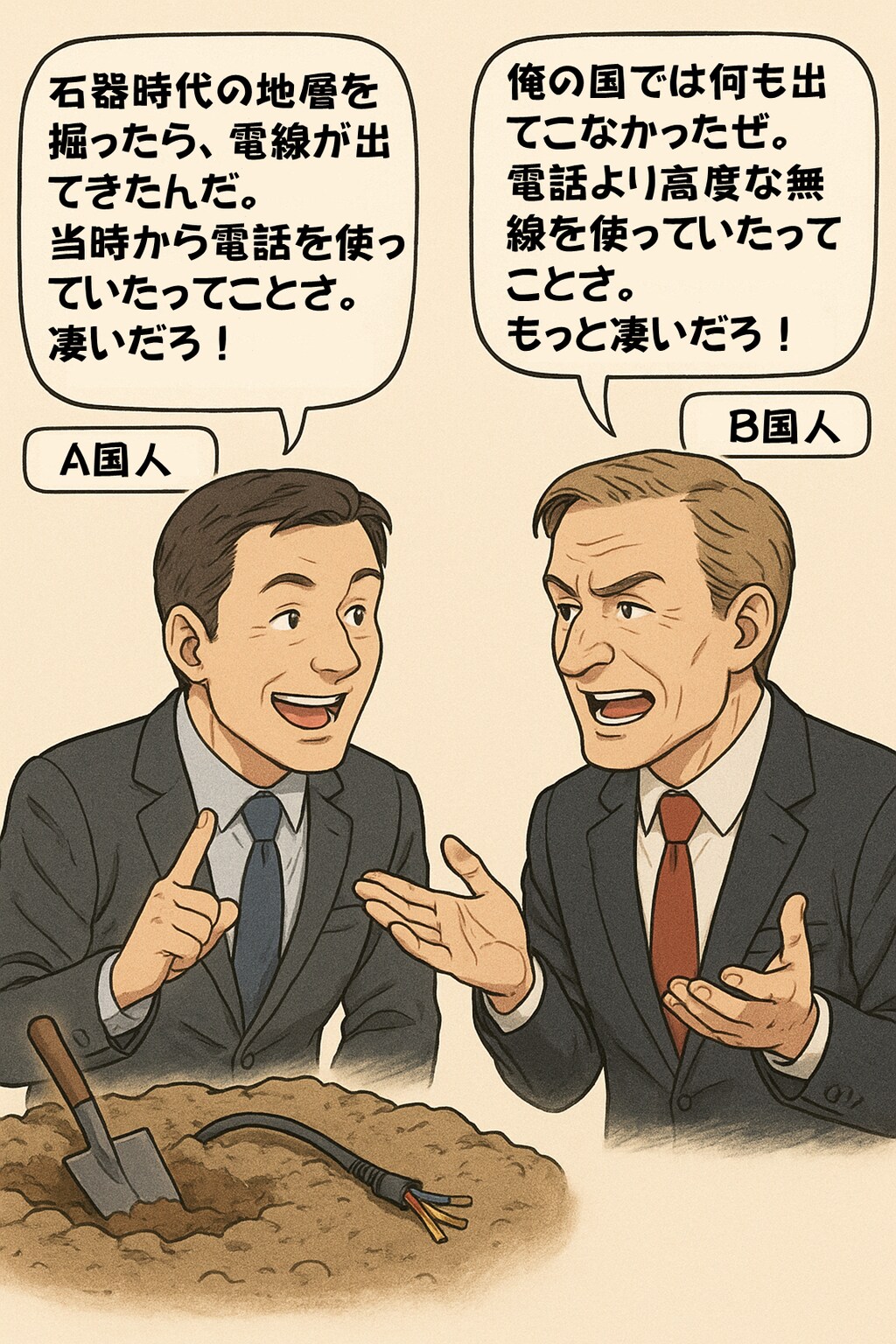 石器時代の考証自慢