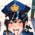 おまわりさん_顔射 7枚目