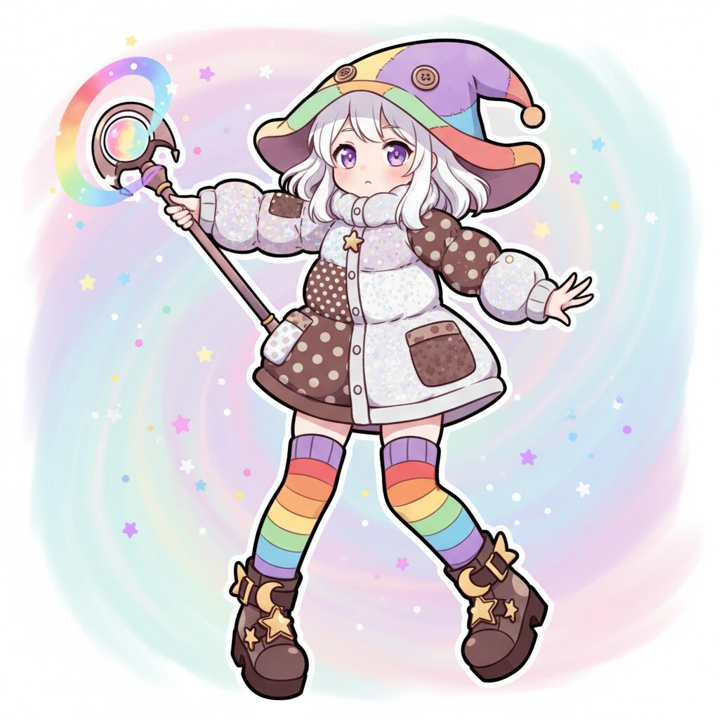 白髪の可愛い女の子【344】 | の人気AIイラスト・グラビア