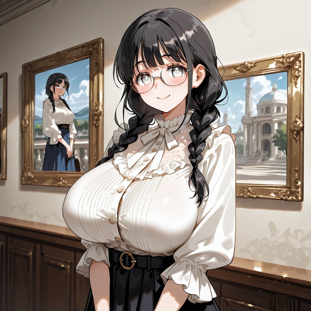 おさげちゃん