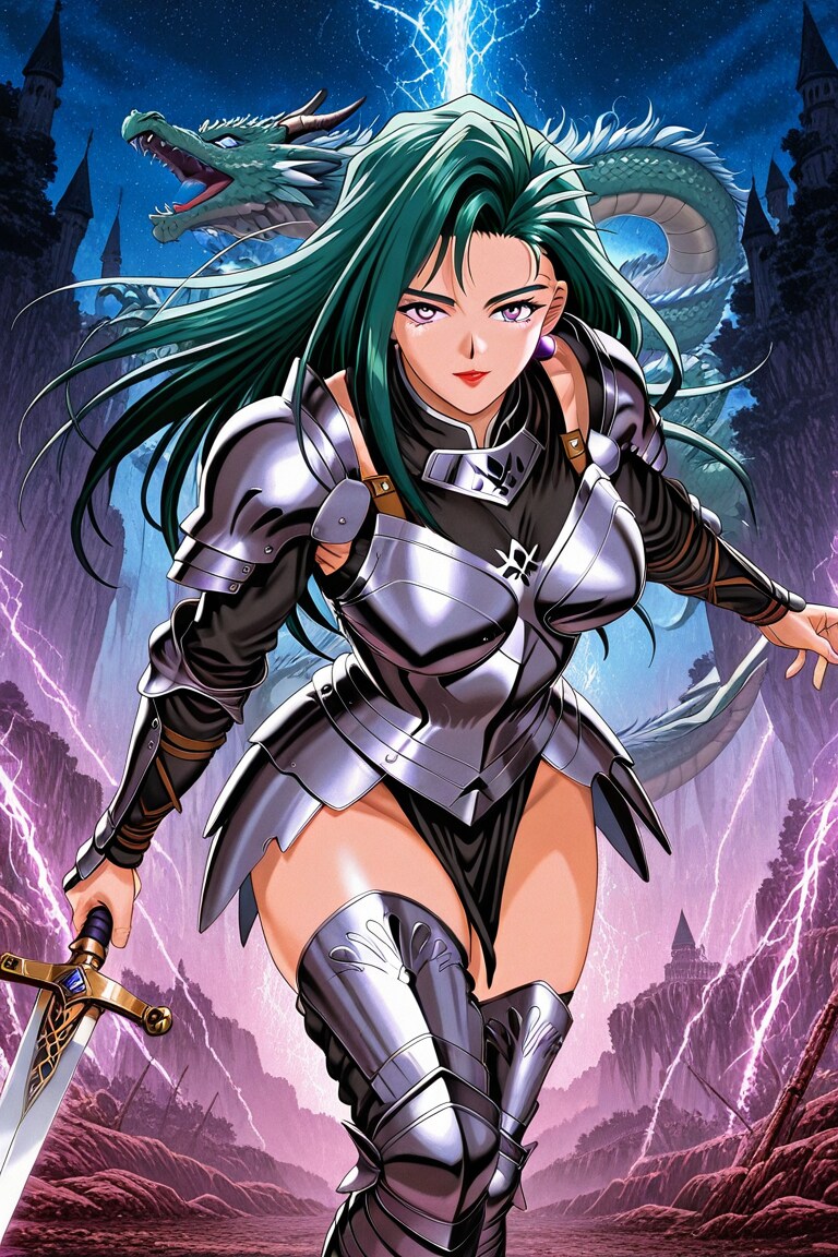 魔王軍vs女騎士 | の人気AIイラスト・グラビア