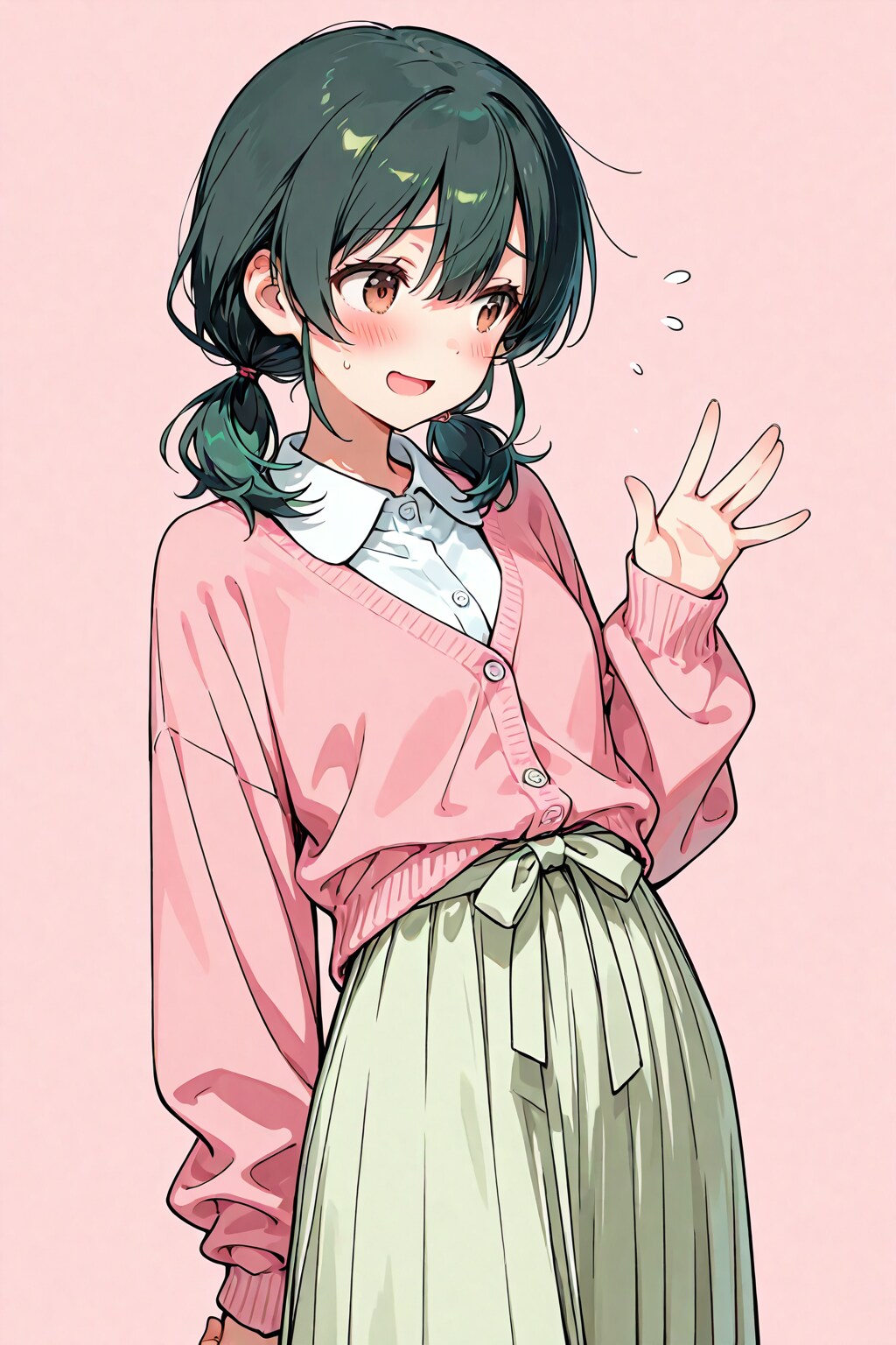 イタズラやちょっかいがバレた時の楓ちゃん