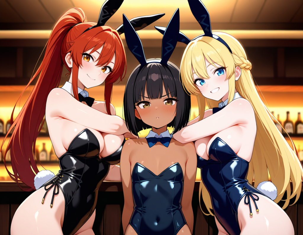 ぺたんこバニー